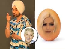 Diljit Dosanjh goes gaga over Kylie Jenner\'s photoshopped egg image posted by Ellen DeGeneres to get most likes!