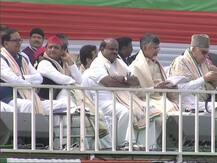 Tumultuous welcome for Mamata at Brigade Ground