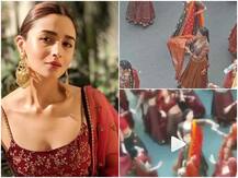 PIC & VIDEO! Kalank: Alia Bhatt’s dance sequence gets LEAKED; See her FIRST look from the film