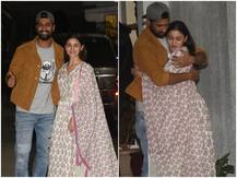 PICS: ‘Raazi’ stars Vicky Kaushal & Alia Bhatt RE-UNITE, share a WARM hug at Uri’s screening