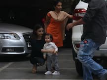 Photos: Cuties Taimur Ali Khan and cousin Inaaya Naumi Kemmu clicked during their playtime
