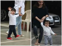 Photos: Cuties Taimur Ali Khan and cousin Inaaya Naumi Kemmu clicked during their playtime
