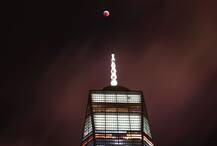 PHOTOS: Treat for stargazers as only total lunar eclipse of year gets Super Blood Wolf Moon