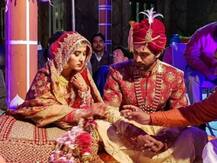 PICS & VIDEOS: TV couple Sheena Bajaj & Rohit Purohit get married!