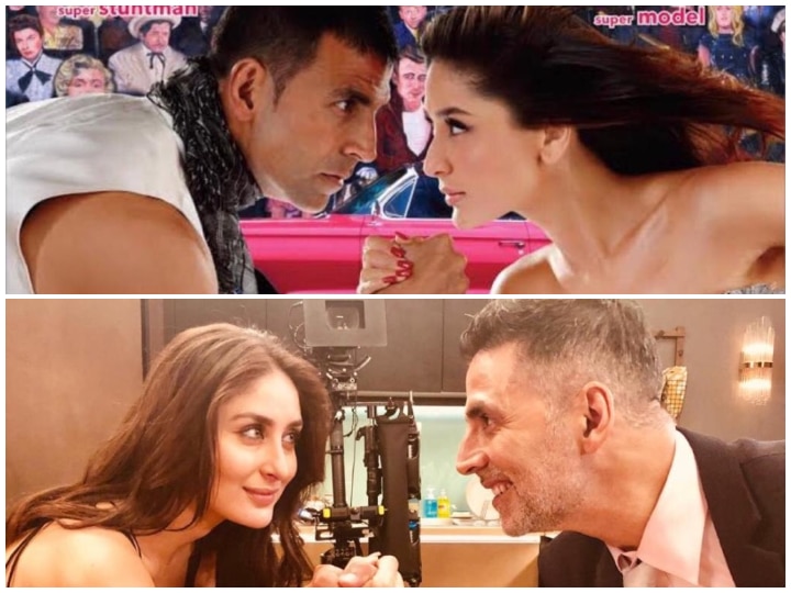 #10YearChallenge: 'Kambakkht Ishq' couple Akshay Kumar & Kareena Kapoor start shooting for 'Good News' & 'not much has changed'! Akshay Kumar takes-up #10YearChallenge sharing 'Kambakkht Ishq' pic with Kareena as they starts shooting for 'Good News'!