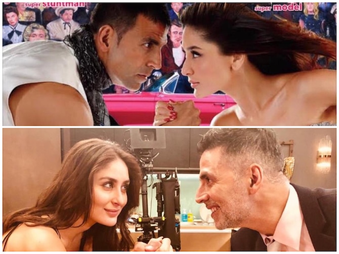 Good News: Akshay Kumar Takes Up #10YearChallenge By Sharing 'Kambakkht  Ishq' Picture With Kareena Kapoor As They Start Shooting For Their New Film!