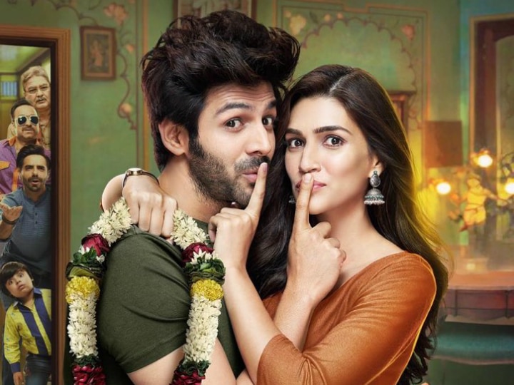 First Poster of Kartik Aaryan & Kriti Sanon's 'Luka Chuppi' unveiled, trailer out tomorrow! First Poster of Kartik Aaryan & Kriti Sanon's 'Luka Chuppi' unveiled, trailer out tomorrow!