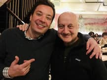 Anupam Kher meets \'mutual admirer\' Jimmy Fallon