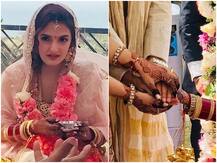 Alia Bhatt’s cousin & Mukesh Bhatt’s daughter Sakshi Bhatt gets MARRIED to Mazahir (SEE PICS)