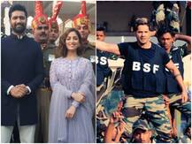 Vicky Kaushal, Yami Gautam & Varun Dhawan celebrate Republic Day at Attari-Wagah border