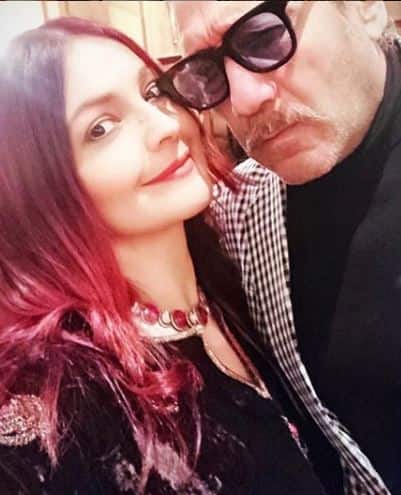 Here’s a picture of Jackie Shroff and Pooja from the wedding bash! (All PICS Credit- Instagram)