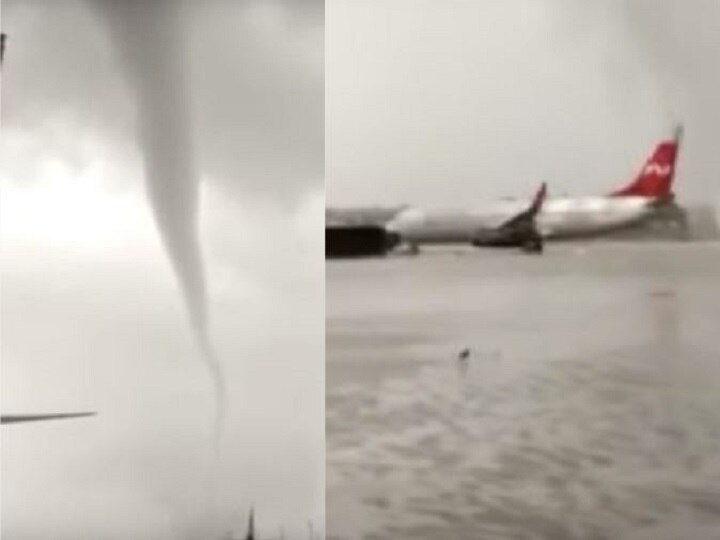 WATCH: Buses turn, aircrafts get blown away as massive tornado strikes Turkish airport, video viral WATCH: Buses turn, aircrafts get blown away as massive tornado strikes Turkish airport