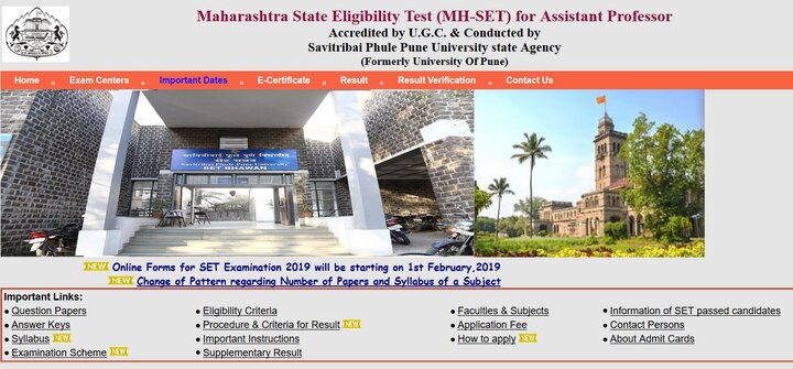 Maharashtra SET 2019 Registration begins at setexam.unipune.ac.in on 1st February 2019, Download Prospectus Here Maharashtra SET 2019 Registration begins at setexam.unipune.ac.in on 1st February 2019, Download Prospectus Here