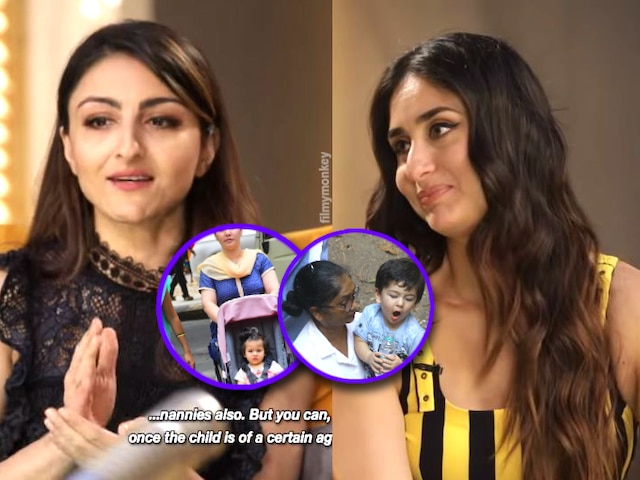 Kareena Kapoor Khan-Soha Ali Khan talk about celeb moms' trolling & why they hired nanny for Taimur-Inaaya! Bebo 'shows' finger to trolls! Taimur Ali Khan's mom Kareena Kapoor 'shows' finger to trolls who criticize her for hiring nanny for son! Soha Ali Khan was guest on Bebo's radio show 'What Women Want'