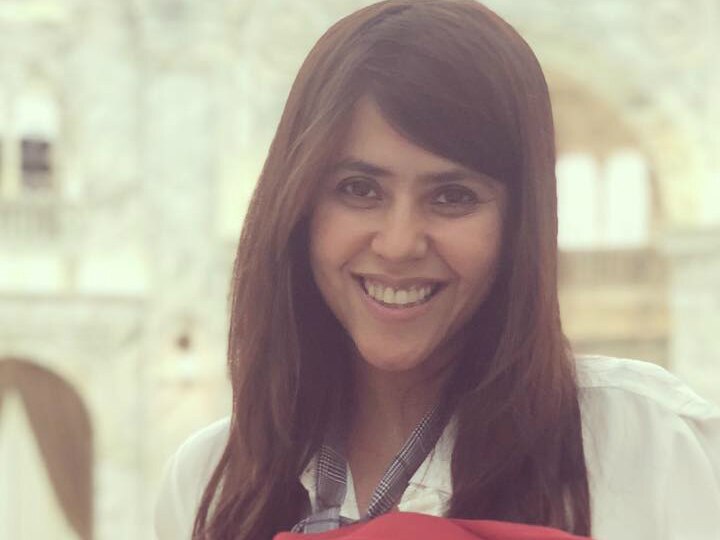 Ekta Kapoor reveals the name of her newborn son which is Ravie Kapoor, who arrived after 7 years wait! Ekta Kapoor names her newborn baby boy after father Jeetendra & it is Ravie Kapoor!