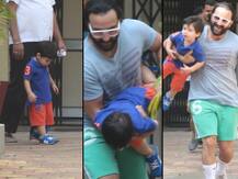 Taimur Ali Khan & daddy Saif have fun together! Their latest pics are just too adorable!