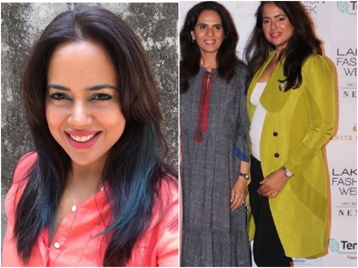 Sameera Reddy pregnant with her second child, flaunts baby bump at Lakme Fashion Week (SEE PICS) Sameera Reddy pregnant with her second child, flaunts baby bump at Lakme Fashion Week (PICS INSIDE)