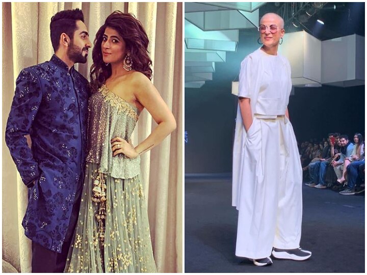 Lakme Fashion Week 2019: Ayushmann Khurrana's cancer-striken wife Tahira Kashyap walks the ramp in her bald look! SEE PIC & VIDEOS! PIC & VIDEOS: Cancer-stricken Tahira Kashyap walks the ramp at 'Lakme Fashion Week 2019'!