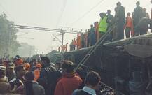 PHOTOS: Train mishap in Bihar; bogies crushed, people remain stuck inside capsized coaches for hours
