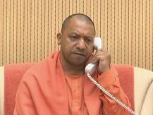 Denied permission to land chopper by Mamata govt, Yogi Adityanth addresses rally via phone