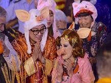 PICTURES: China welcomes \'Year of the Pig\'; celebrates lunar new year with gusto