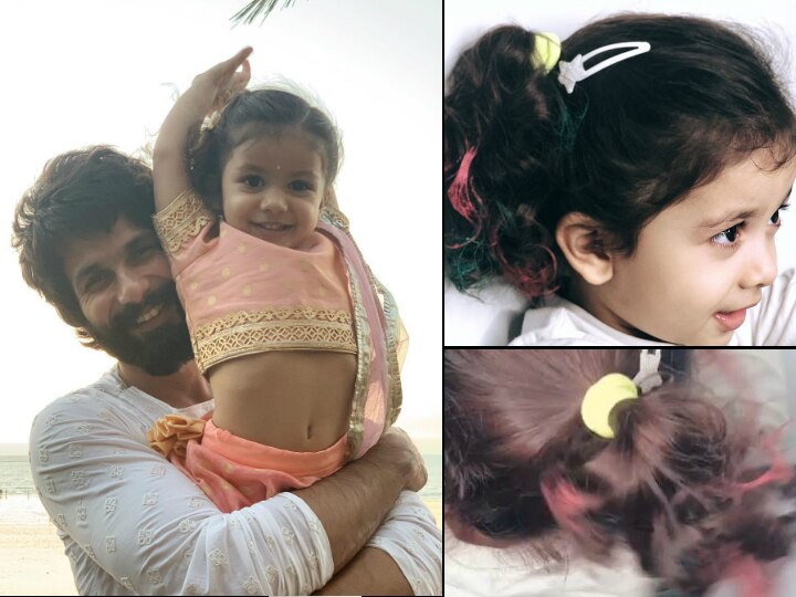 Mira Rajput gets daughter Misha Kapoor's hair colored at Alim Hakim's salon, Shares pics, Gets Trolled! Says it's temporary asking fans to relax! Mira Rajput shares daughter Misha Kapoor's pics with hair colored, Trolled! Says 