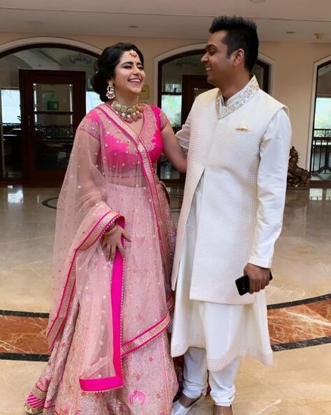 PICS & VIDEOS: Bride-to-be Palak Jain looks radiant during haldi; dances her heart out at pre-wedding function!