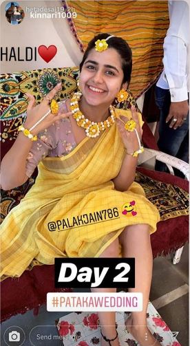 PICS & VIDEOS: Bride-to-be Palak Jain looks radiant during haldi; dances her heart out at pre-wedding function!