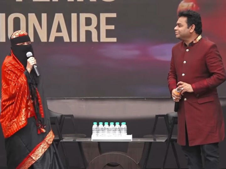 A.R. Rahman defends daughter's Khatija's niqab with a new pic Freedom to choose: AR Rahman hits back at trollers for slamming daughter Khatija wearing niqab