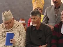 Chandrababu Naidu sits on hunger strike in Delhi demanding special status for AP