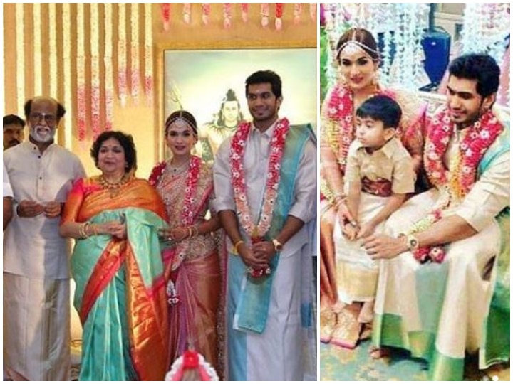 Rajinikanth S Daughter Soundarya Marries Actor Businessman Vishagan Vanangamudi In A Grand