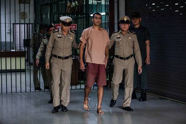 He was sentenced to 10 years imprisonment in absentia and Bahrain applied to Thailand for his extradition so that he could serve the sentence. (Photo by Lauren DeCicca/Getty Images)