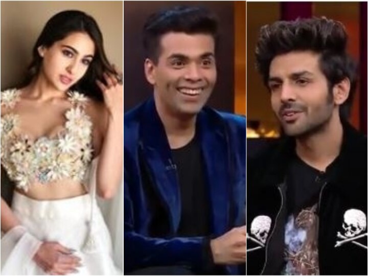 Koffee With Karan 6: Kartik Aryan reveals he will take Sara Ali Khan for DATE after fulfilling Saif Ali Khan's wish! AHEM! Finally Kartik Aryan reveals when will he ask out Sara Ali Khan for DATE!