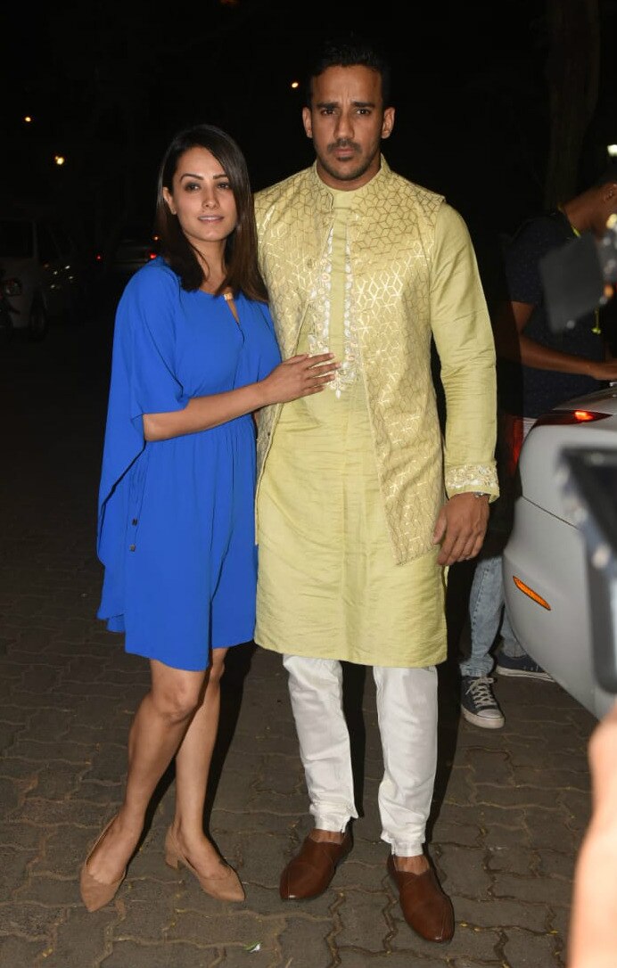 PICS & VIDEOS: 'Kasautii...' & 'Yeh Hai Mohabbatein' cast, pregnant Surveen Chawla & others attend Ekta Kapoor’s son's Naamkaran ceremony!