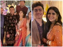 PICS: Newly-married Palak Jain & Tapasvi Mehta host wedding reception for family and friends!