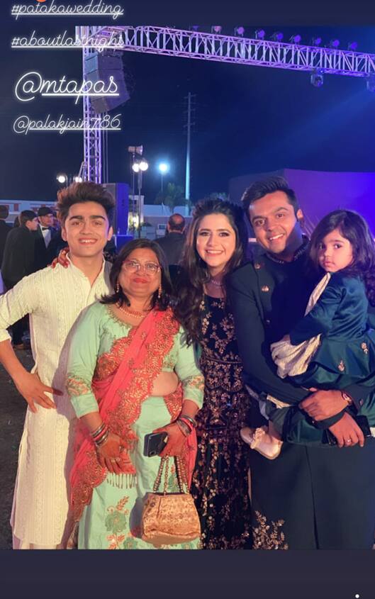 PICS: Newly-married Palak Jain & Tapasvi Mehta host wedding reception for family and friends!