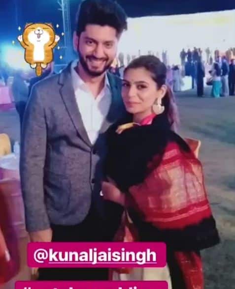 PICS: Newly-married Palak Jain & Tapasvi Mehta host wedding reception for family and friends!