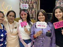 PICS & VIDEOS: \'Sasural Simar Ka\' actress Kajol Srivastava\'s fun-filled bachelorette party!
