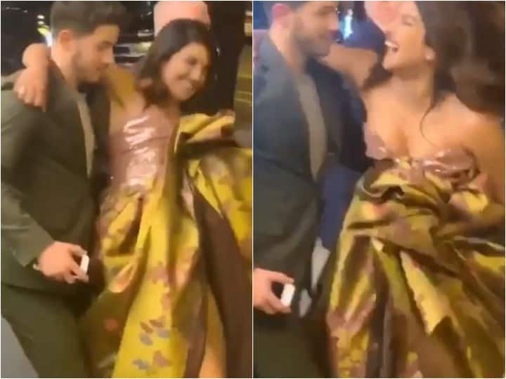 Isn’t It Romantic? Watch: Priyanka Chopra swept off her feet by hubby Nick Jonas at the premiere! Isn’t It Romantic? Watch: Priyanka Chopra swept off her feet by hubby Nick Jonas at the premiere!
