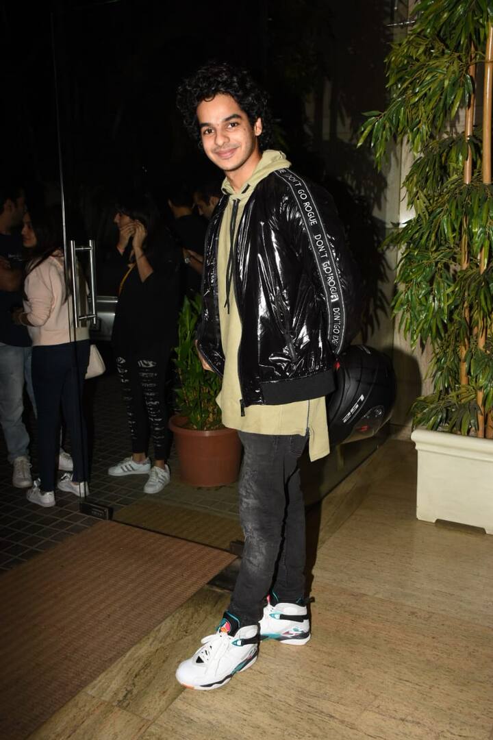 Ishaan Khatter at the screening