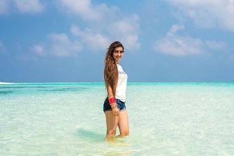 Newlywed TV actress Lovey Sasan shares ROMANTIC PICS with hubby from her Maldivian HONEYMOON