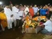 Watch: BJD MLA manhandles martyred CRPF jawan\'s uncle, tenders apology