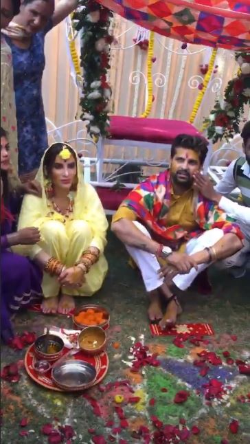 TV actress Mansi Sharma to get married on 21st February; Here are pics from haldi & bangle ceremony!