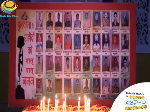 Pulwama Terror Attack: Taarak Mehta Ka Ooltah Chashmah team pays tribute to the martyrs!