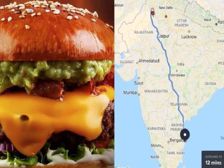 Man orders food in Chennai, Swiggy shows delivery person coming from Rajasthan in '12 minutes' Bizarre! Man orders food in Chennai, Swiggy shows delivery person coming from Rajasthan in '12 minutes'