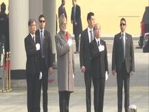 Prime Minister Narendra Modi pays tribute to soldiers at Seoul National Cemetery