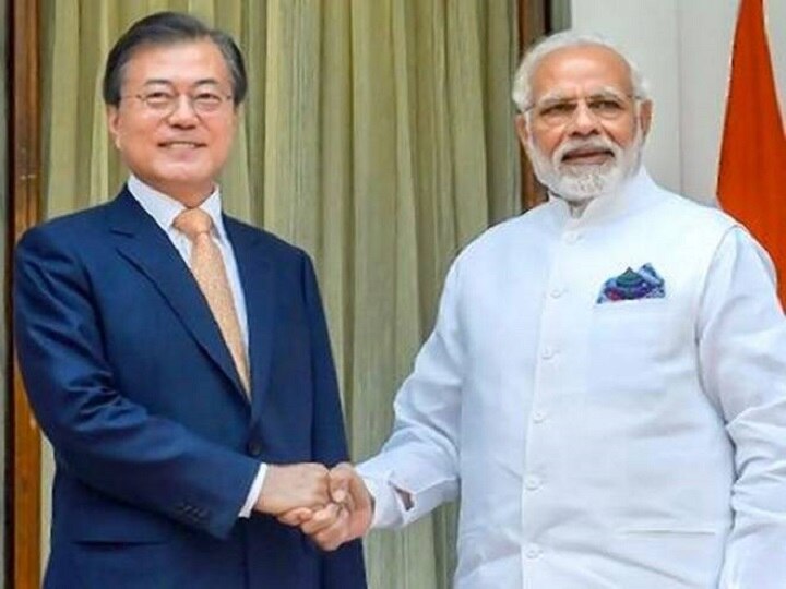 PM Modi, South Korean Prez Moon Jae-in hold 'constructive' talks to strengthen trade, defence ties PM Modi, South Korean Prez Moon Jae-in hold 'constructive' talks to strengthen trade, defence ties