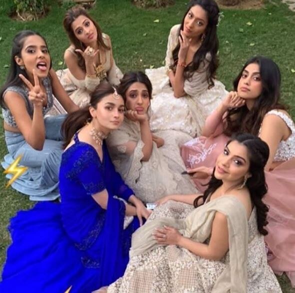 PICS & VIDEOS: Alia Bhatt gets emotional during BFF's bidaai; Dances her heart out at sangeet ceremony!