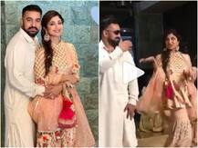 WATCH: Shilpa Shetty dances her heart out with hubby Raj Kundra on Lamberghini song at sister-in-law\'s sangeet