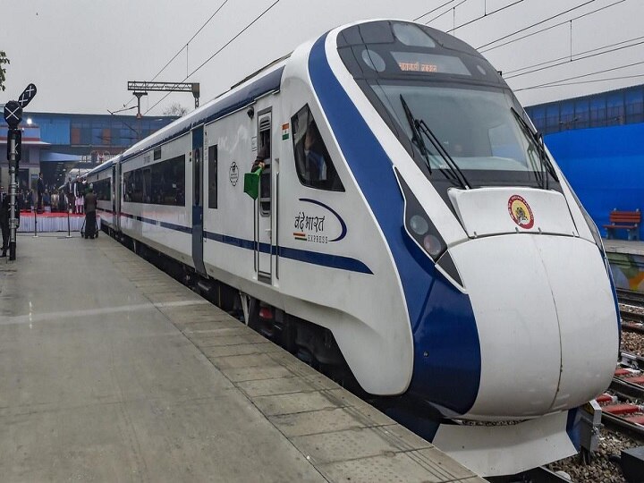 Stone chunks hit Vande Bharat Express; driver's screen, some windows damaged Stone chunks hit Vande Bharat Express; driver's screen, some windows damaged